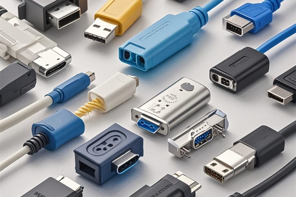 Industrial connectors and components