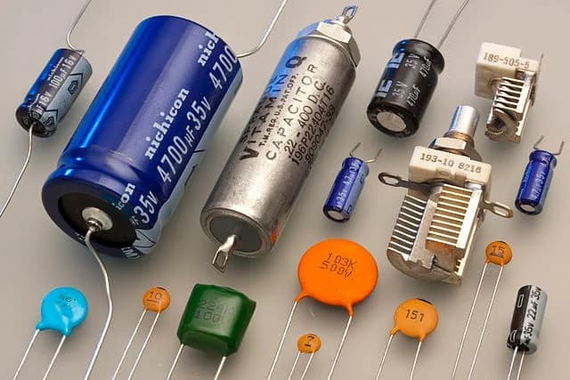 Resistors & Capacitors view 2